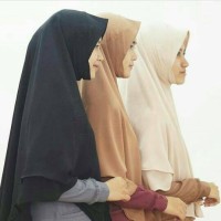 Jual Khimar Ayra Cerruty 2 Layer Pad Size M Hijab Alila Murah
