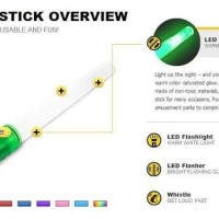 Jual Promo Light Stick siul 4 in 1 whistle senter flashlight Murah