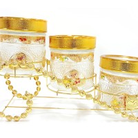 Toples Keranjang Kue Permen Vicenza Candy Jar GB3