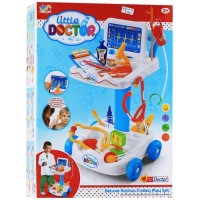 Jual LITTLE DOCTOR TROLLEY BLUE - DOCTOR SET Murah