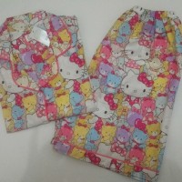 Jual Piyama dewasa hello kitty celana pendek Murah