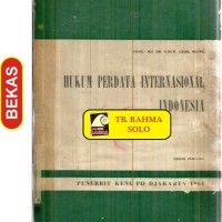 Jual BL-2.908. HUKUM PERDATA INTERNASIONAL INDONESIA. POF.MR.DR.GOUW GIOK S Murah