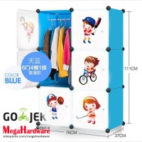 Jual BRAND NEW MULTIFUNCTION WARDROBE PAKAIAN / RAK / LEMARI SERBAGUNA Murah