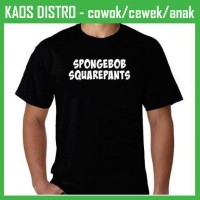 Jual Kaos SpongeBob SquarePants 91 JJ40 Oblong Distro Murah