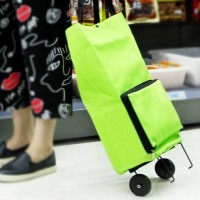 Jual Tas Trolley Tas Belanja Lipat Beroda Serbaguna/ Trolly Bag/ Tas Ramah Murah
