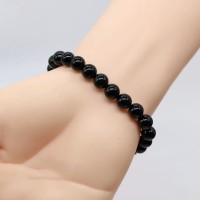 Jual MFFU Gelang Batu Giok Hitam Tiger Eye Pria Wanita Bracelet Black Jade Murah