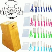 Jual Vicenza Pisau Set - 10 Buah - Stainless Steel Murah