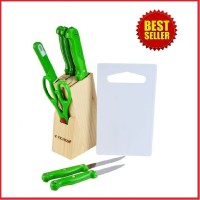 Jual Vicenza Pisau Set - 10 Buah - HIJAU Murah