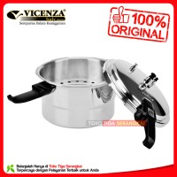 Jual Vicenza Pressure Cooker 8 Liter - Panci Presto Murah