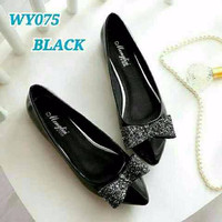 Jual Sepatu Wanita Flat Shoes Pita Gliter SDB79 BEST SELLER A122 Murah