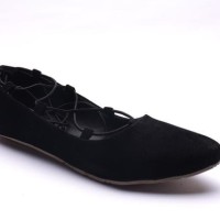 Jual DIJUAL FLATSHOES BALERINA HITAM TERMURAH Murah