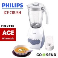 Blender Philips HR 2115 (Gelas berbahan plastik) - HR2115 Philip murah