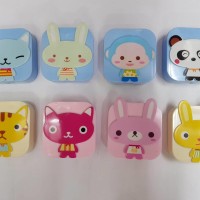 Jual Kotak Tempat Softlens Karakter / Contact Soft Lens Case Caracter Murah