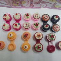 Jual Kotak Tempat Softlens Kue / Cake Soft Lens Case Murah