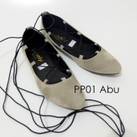 Jual |TERLARIS DAN BERGARANSI |new ready pp01 tali flatshoes balerina Murah