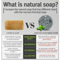 Jual kualitas bagus April Skin Magic Stone Natural Cleansing Soap 100 gr Murah