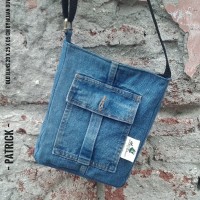 Jual TAS UNIK HAND MADE OLD JEANS TAS JEANS PATRICK Murah
