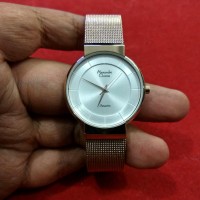 Jam Tangan Wanita Alexandre Christie Ac 8523 WHITE Dial SOFT ROSE Mesh