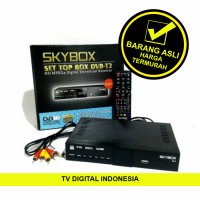 Jual Set Top Box DVB T2 SKYBOX TV Digital Indonesia, Tanpa Biaya Bulanan Murah