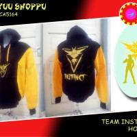 Jual JACKET JAKET ANIME GAME POKEMON GO TEAM INSTINCT HOODIE Murah