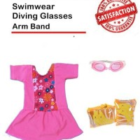 baju renang anak cewe / two pieces girl swimsuit