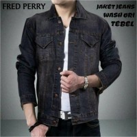 Kemeja Jeans Fred Perry
