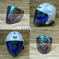 Visor kaca helm TSR Arai Ram 4 Iridium