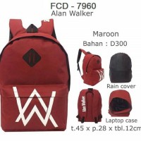 Jual 7960 ALAN WALKER - GROSIR TAS RANSEL SEKOLAH DISTRO PRIA WANITA Murah