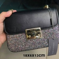 TAS CK glitter mini sling kualitas ori china sz.18x13