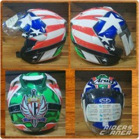 Helm TSR Convert Arai Ram 4 Nicky Hayden