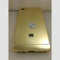 Jual XIAOMI MI 5 BUMPER ALUMINIUM MIRROR CASE TEMPERED GLASS MI5 T2909 Murah