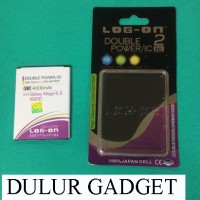 Jual Baterai Samsung Galaxy Mega 6.3 i9200 Baterai Log On Double Power Murah