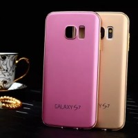 METAL DOFF Samsung galaxy S4 S7 flat edge back cover case casing hp