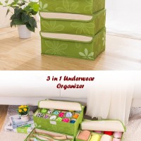Jual ORGANIZER New 3in1 Underwear Oragnizer (Bahan lebih t CS Murah