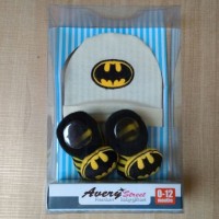 Jual Avery Street Kaos Kaki + Topi Batman Murah