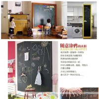 Jual papan tulis tinggal tempel Self Adhesive Blackboard hitam praktis Murah