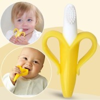 Jual gigitan bayi banana- teether bayi banana - mainan bayi 3 bulan banana Murah