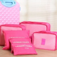 Jual New Tas Travel 6 in 1 Traveling Bag in Bag Organizer ukuran besar Lim Murah
