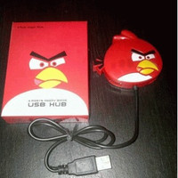 Jual Usb Hub 4 Port Model Angry Bird 2.0 Murah