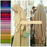 Jual kerudung jilbab syari kerudung instan jilbab ceruti tepi 2 layer jum Murah