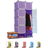 Jual PROMO TERMURAH Cabinet baju rak DIY lemari pakaian wardrobe magic pie Murah