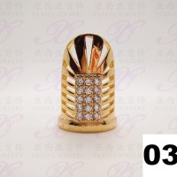 Yaxiya (anting kalung gelang) cincin kuku permata perhiasan imitasi