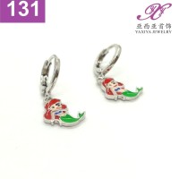 Jual Anting Anak Putri Duyung Emas putih Perhiasan imitasi Yaxiya 131 Murah