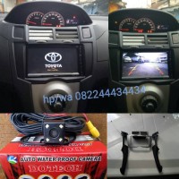 frame toyota yaris + ddin tv pnp free kamera mundur