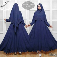 Jual Nayla Syari Navy BS 1873 Murah