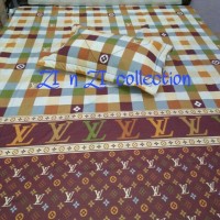 Sprei Tempahan Zi n Zi uk. King Size kain berkualitas