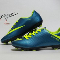 SEPATU BOLA NIKE HYPERVENOM BIRU HIJAU