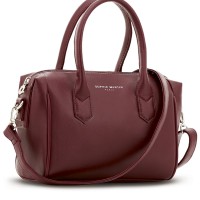 Jual TAS KERJA WANITA SOPHIE MARTIN SERGENT T3296B8 MAROON KULIT IMPORT L A Murah