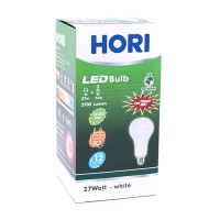 HORI Lampu LED Bulb Bohlam 27Watt / 27 Watt - Putih