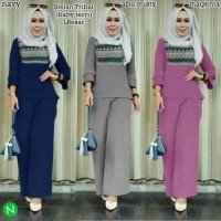 Promo Hijab 56214 stelan tribal/stelan muslim murah/stelan kulot